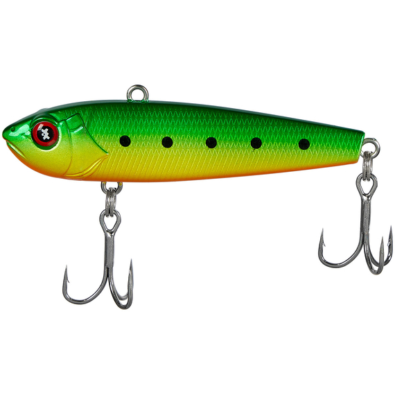 Воблер Viking Fishing Outcast Vib 60mm 12.0g hook#8 Fire Minnow, Выберите цвет: Fire Minnow, Размер/Вес: 60мм/12г, фото 