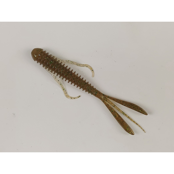 Силікон Keitech Hog Impact 3.5" (10 шт/упак), колір:309 sahara olive flk., Довжина силікону: 3.5" (8.9 см), Колір силікону: 309 Sahara Olive Flk, фото , изображение 3