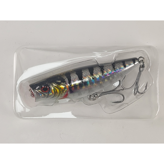 Воблер Savage Gear 3D Minnow Pop Walker F 66mm 8.0g Barracuda PHP, Размер/Вес: 66мм/8г, Цвет воблера: Barracuda PHP, фото , изображение 6