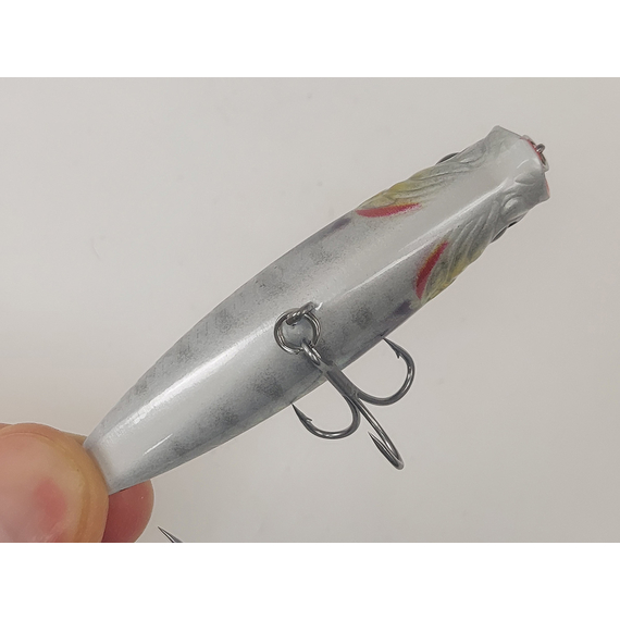 Воблер Savage Gear 3D Minnow Pop Walker F 66mm 8.0g Barracuda PHP, Размер/Вес: 66мм/8г, Цвет воблера: Barracuda PHP, фото , изображение 8