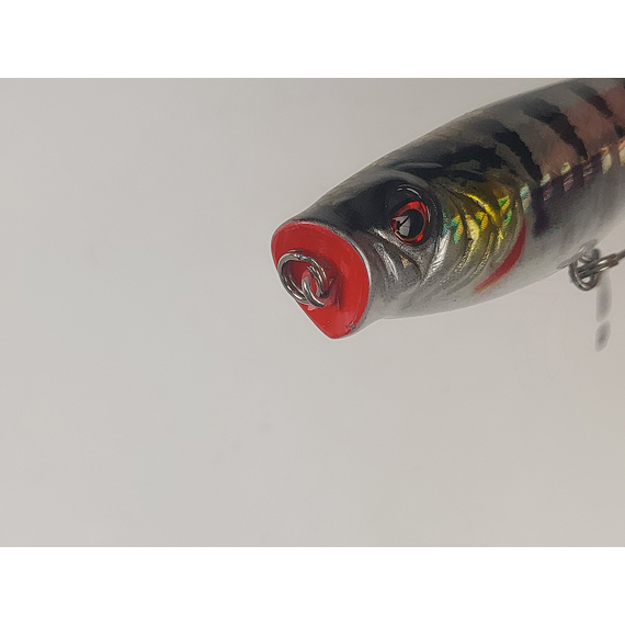 Воблер Savage Gear 3D Minnow Pop Walker F 66mm 8.0g Barracuda PHP, Размер/Вес: 66мм/8г, Цвет воблера: Barracuda PHP, фото , изображение 9