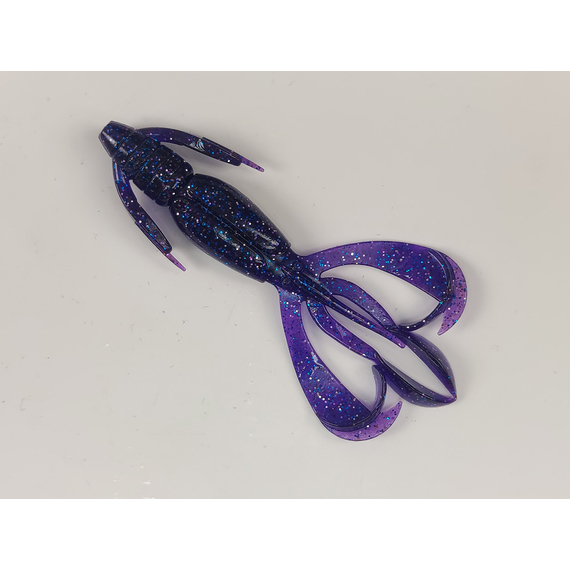 Силикон Keitech Crazy Flapper 4.4" (6 шт/упак) ц:ea#04 violet, Длина силикона: 4.4" (11.2 см), Расцветка силикона: EA#04 Violet, фото , изображение 2