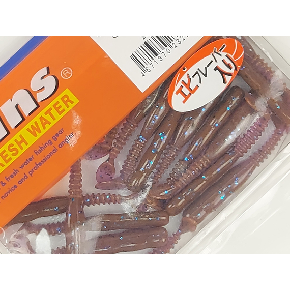 Силікон Reins Rockvibe Shad 2" 606 Pink Lox (20шт/уп), Довжина силікону: 2.0" (5,08 см), Колір силікону: 606 Pink Lox, фото , изображение 3