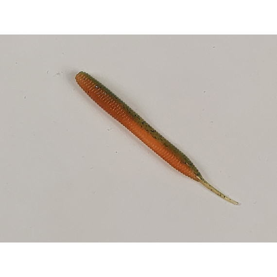 Силікон Keitech Sexy Impact 2.8" (12 шт/упак), колір:pal#11 rotten carrot, Довжина силікону: 2.8" (7.1 см), Колір силікону: PAL#11 Rotten Carrot, фото , изображение 3