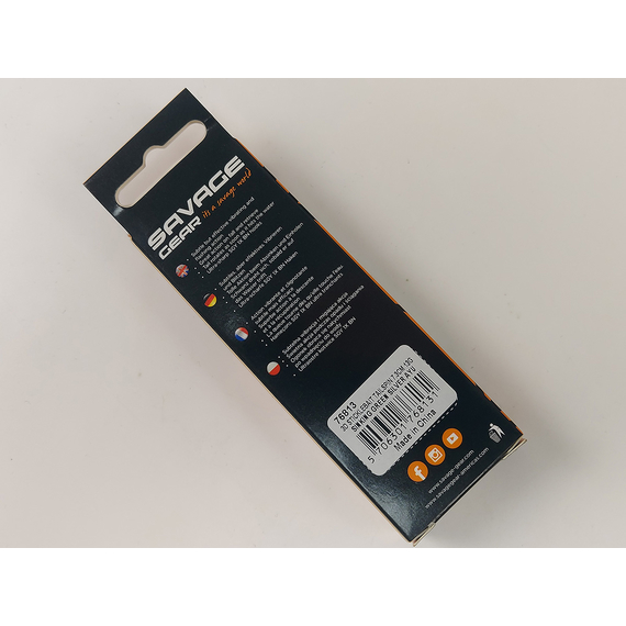 Тейл-спінер Savage Gear 3D Sticklebait Tailspin 73mm 13.0g Green Silver Ayu, фото , изображение 4