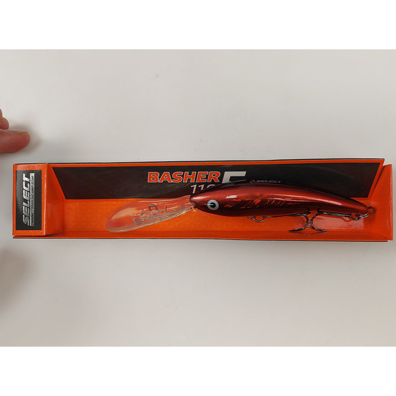 Воблер Select Basher 110F 110mm 23.0g #26 (max 6.0m), Розмір/Вага: 110mm/23g, Колір воблера: col.26, фото , изображение 5