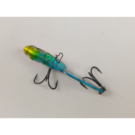 Цикада Savage Gear Vib Blade 55mm 14.5g Blue Pink Stripes, фото , изображение 7