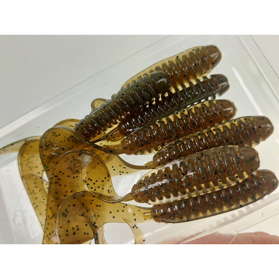 Силикон Select Freek 3.3" col.102 (7 шт/упак), Длина силикона: 3.3" (8.38 см), Расцветка силикона: 102, фото , изображение 10