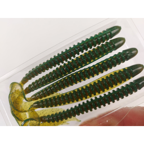 Силикон Select Freek Slim 4" col.087 (5 шт/пак), Длина силикона: 4.0" (10.16 см), Расцветка силикона: 087, фото , изображение 10