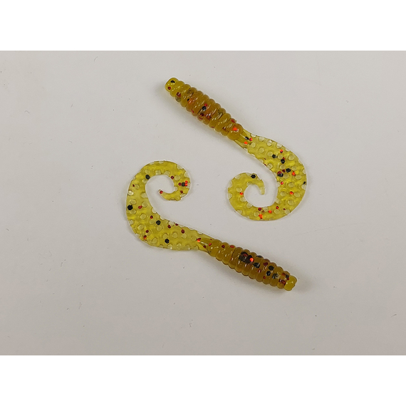 Силікон Select CC-Grub 2.5" col.002 (7 шт/упак), Довжина силікону: 2.5" (6.35 см), Колір силікону: 002, фото , изображение 3