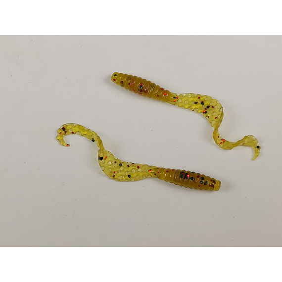 Силікон Select CC-Grub 2.5" col.002 (7 шт/упак), Довжина силікону: 2.5" (6.35 см), Колір силікону: 002, фото , изображение 4