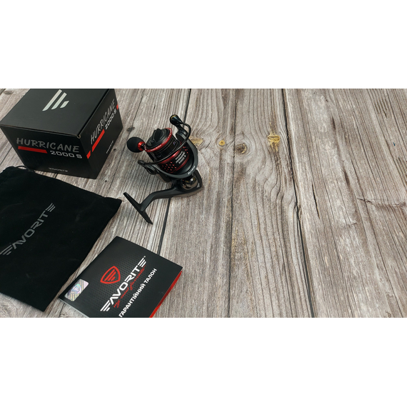 Котушка Favorite Hurricane 2000S 5,2:1 10+1, Розмір шпулі: 2000S, фото , изображение 10