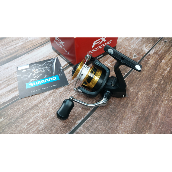 Котушка SHIMANO FX 2500 HG FC 6.2:1 (2020), Розмір шпулі: 2500HG, фото , изображение 11