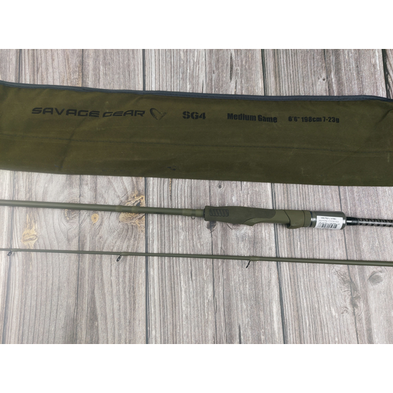 Спінінг Savage Gear SG4 Medium Game 6’6"/1.98m 7-23g, фото , изображение 8