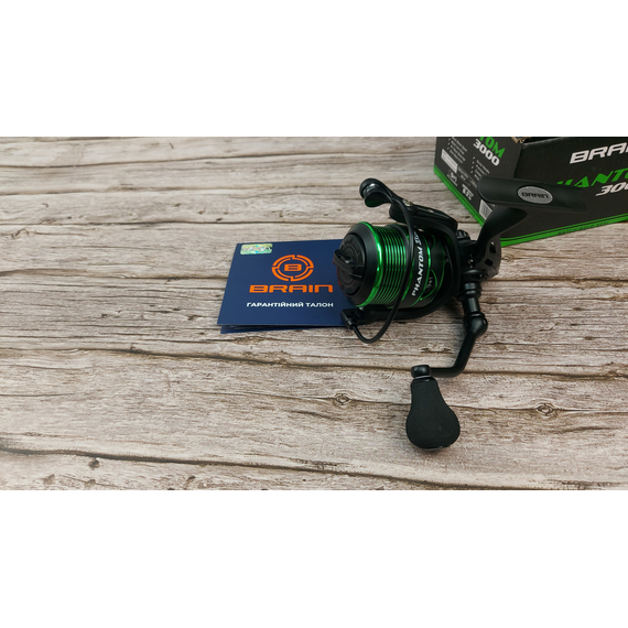 Котушка Brain Phantom Match/Bolo 3000 (9+1 підшип.), 6.2:1, Розмір шпулі: 3000, фото , изображение 10