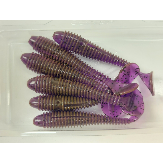 Силікон Select Fatfish 2.4" col.888 (6 шт/упак), Довжина силікону: 2.4" (6.1 см), Колір силікону: 888, фото , изображение 6