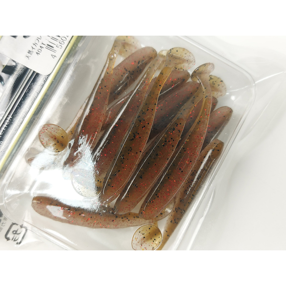 Силікон Keitech Easy Shiner 2" (12 шт/упак), колір:404 red crawdad, Довжина силікону: 2" (5.1 см), Колір силікону: 404 Red Crawdad, фото , изображение 9