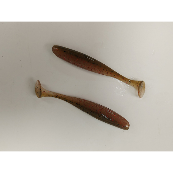 Силікон Keitech Easy Shiner 2" (12 шт/упак), колір:404 red crawdad, Довжина силікону: 2" (5.1 см), Колір силікону: 404 Red Crawdad, фото , изображение 4