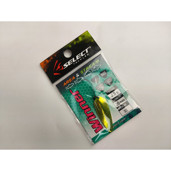 Блешня Select Winner 3.8g 36mm #32, фото , изображение 2