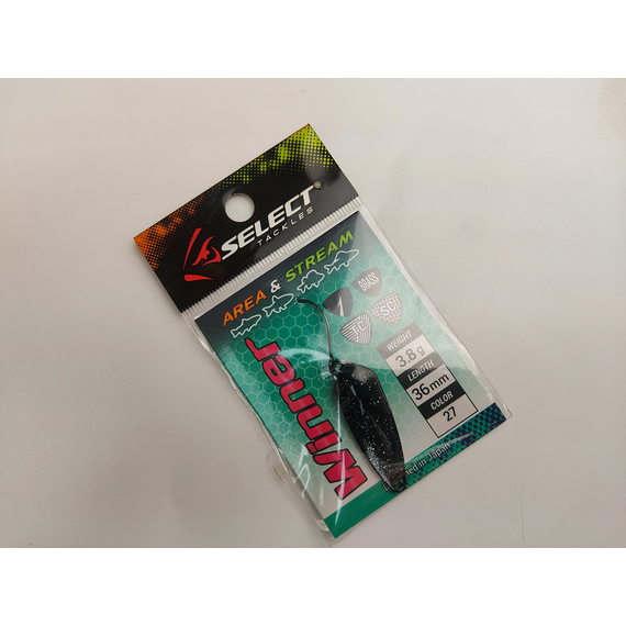 Блешня Select Winner 3.8g 36mm #27, фото , изображение 4
