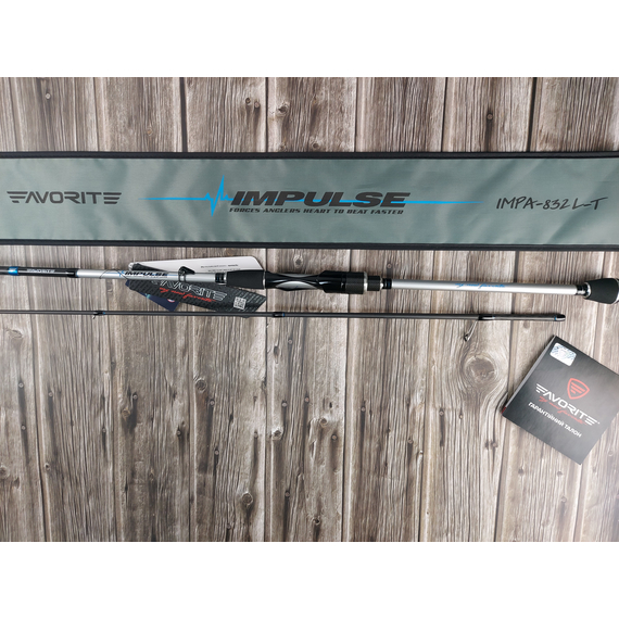 Спінінг Favorite Impulse NEW IMPA-832L-T 2.51m 3-12g Fast, Модель: 2.51m 3-12g, фото , изображение 10