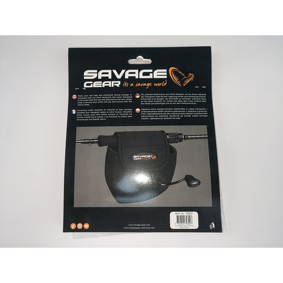 Чохол для котушки Savage Gear Neoprene Reel Cover M, фото , изображение 4