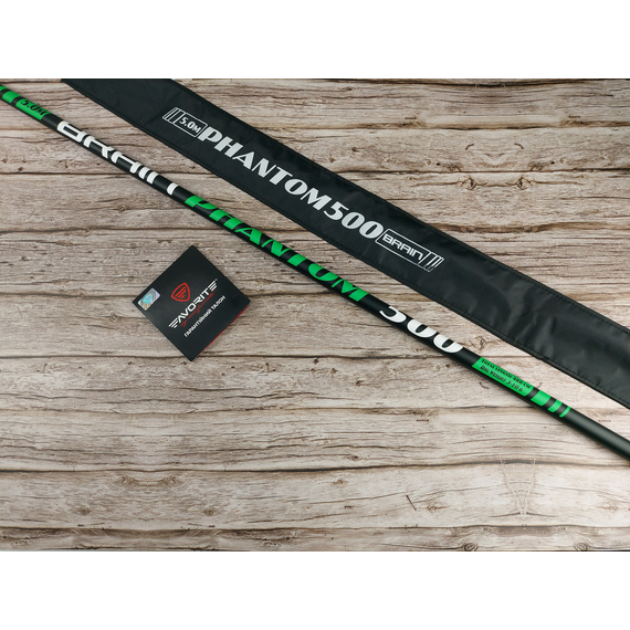 Удочка Brain Phantom 5m, факт. длина - 4,88 м, 138 г, Довжина: 5m, Тип вудлища: без кільце (махове), фото , изображение 3