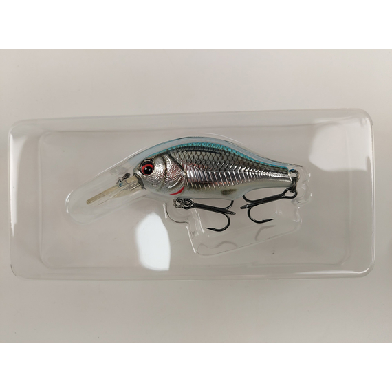 Воблер Savage Gear Gravity Crank MR 58F 58mm 9.0g Blue Chrome, Розмір/Вага: 58мм/9г, Колір воблера: Blue Chrome, фото , изображение 5
