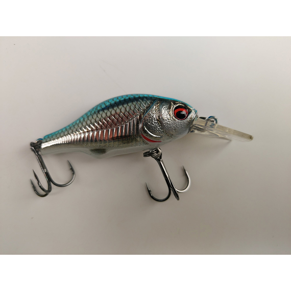 Воблер Savage Gear Gravity Crank MR 58F 58mm 9.0g Blue Chrome, Розмір/Вага: 58мм/9г, Колір воблера: Blue Chrome, фото , изображение 13