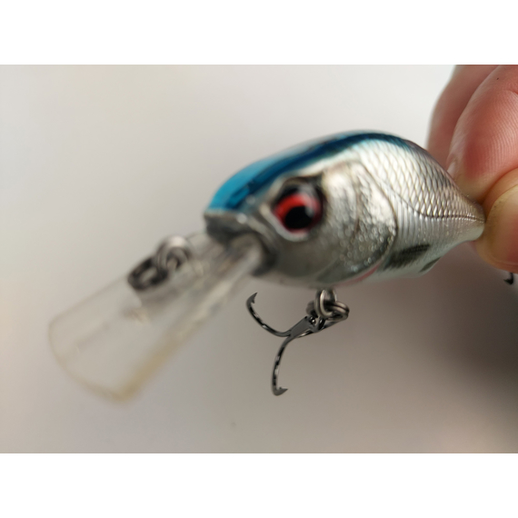 Воблер Savage Gear Gravity Crank MR 58F 58mm 9.0g Blue Chrome, Розмір/Вага: 58мм/9г, Колір воблера: Blue Chrome, фото , изображение 11