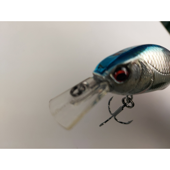 Воблер Savage Gear Gravity Crank MR 58F 58mm 9.0g Blue Chrome, Розмір/Вага: 58мм/9г, Колір воблера: Blue Chrome, фото , изображение 12