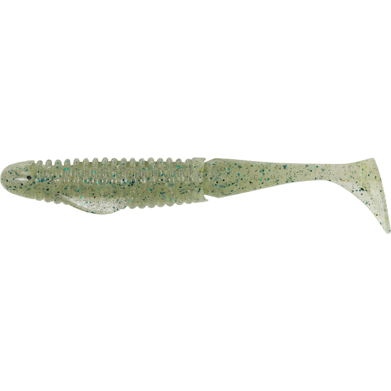 Силікон DUO Realis Boostar Wake 3.5" F033 Olive Shrimp (6шт/уп), фото 