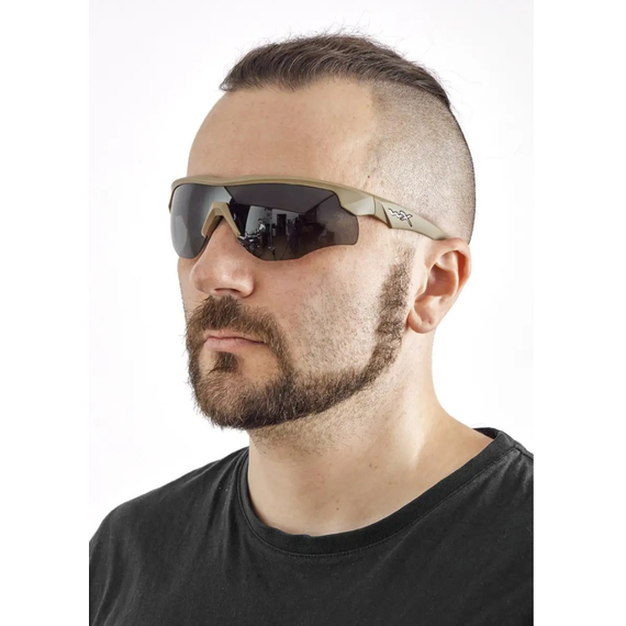 Тактические очки Wiley X WX Rogue Comm. 3 линзы (Grey/Clear/Rust), оправа Coyote, фото , изображение 10