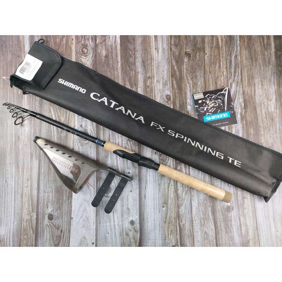 Спиннинг Shimano Catana FX Tele 2.10m 10-30g (телескопический), Модель: 2.10m 10-30g, фото , изображение 10