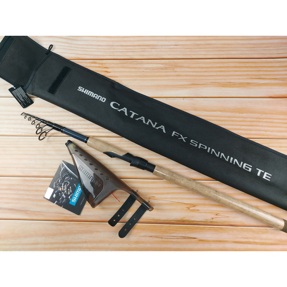 Спиннинг Shimano Catana FX Tele 2.70m 10-30g (телескопический), Модель: 2.70m 10-30g, фото , изображение 10