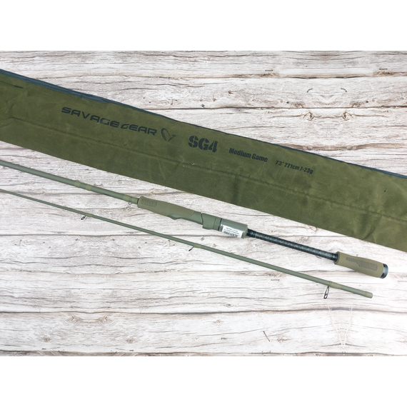 Спінінг Savage Gear SG4 Medium Game 7’3"/2.21m 7-23g, фото , изображение 9