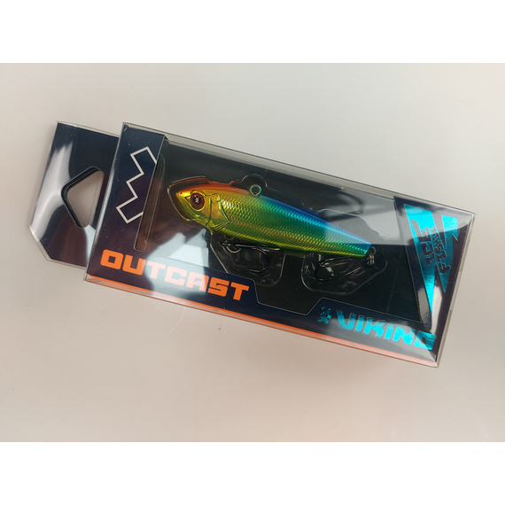 Воблер Viking Fishing Outcast Vib HV 60mm 16g #11 Metal Clown, Колір: Metal Clown, Розмір/Вага: 60мм/16г, фото , изображение 3