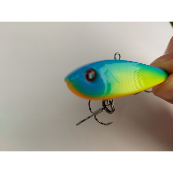 Воблер Viking Fishing Outcast Vib HV 60mm 16g #01 Blue Parrot, Колір: Blue Parrot, Розмір/Вага: 60мм/16г, фото , изображение 11