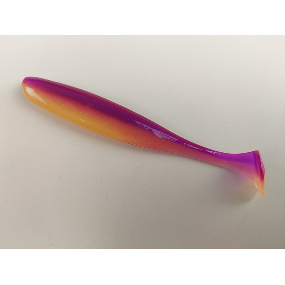 Силікон Keitech Easy Shiner 3.5", колір:pal#12 grape shad, Довжина силікону: 3.5" (8.9 см), Колір силікону: PAL#12 Grape Shad, фото , изображение 3