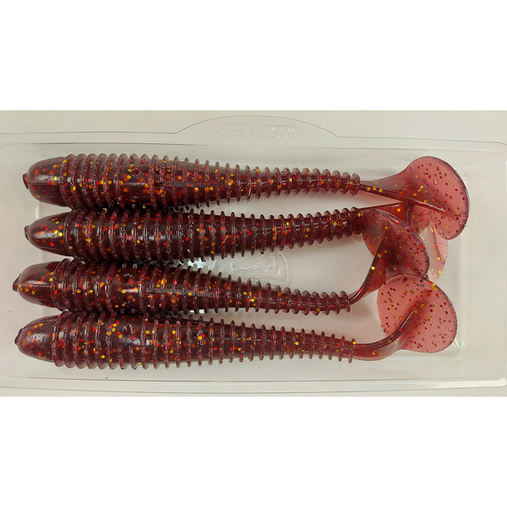 Силикон Select Fatfish 5.8" col.003 (4 шт/упак), Длина силикона: 5.8" (14.73 см), Расцветка силикона: 003, фото , изображение 7