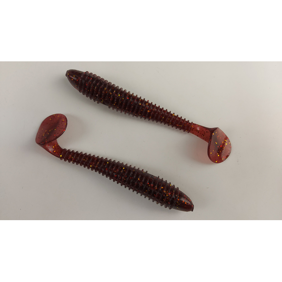 Силикон Select Fatfish 5.8" col.003 (4 шт/упак), Длина силикона: 5.8" (14.73 см), Расцветка силикона: 003, фото , изображение 5