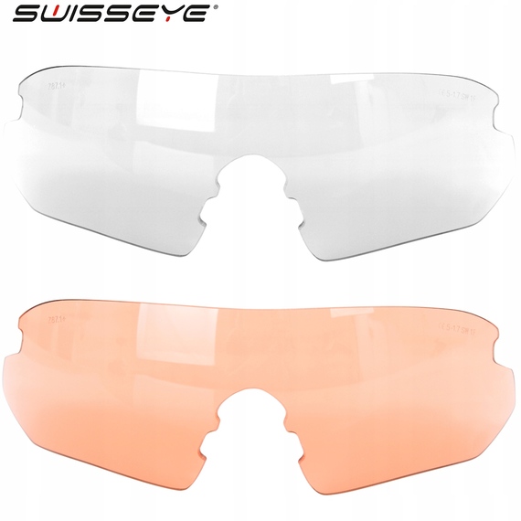 Балістичні окуляри Swiss Eye Nighthawk (3 змінних лінз + футляр), оправа оливкова, фото , изображение 11