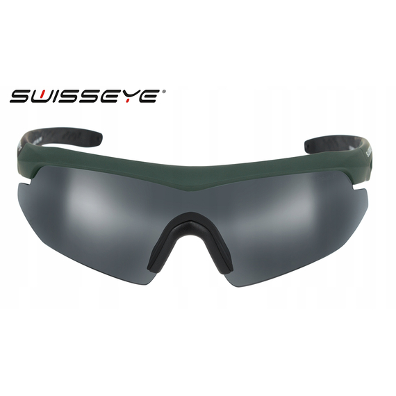 Балістичні окуляри Swiss Eye Nighthawk (3 змінних лінз + футляр), оправа оливкова, фото , изображение 3