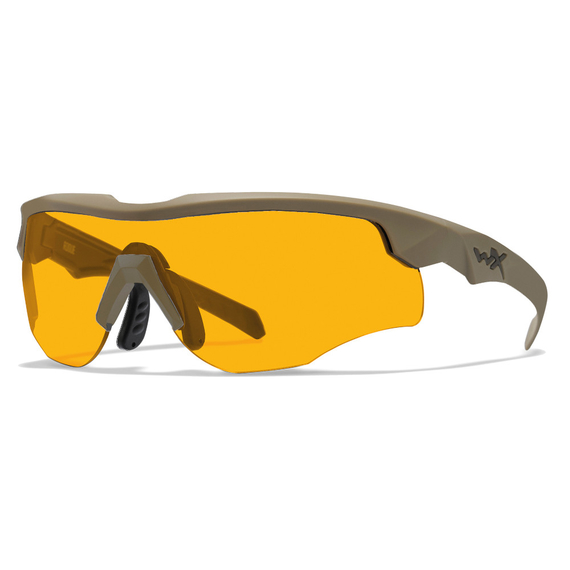 Тактические очки Wiley X WX Rogue Comm. 3 линзы (Grey/Clear/Rust), оправа Coyote, фото , изображение 4