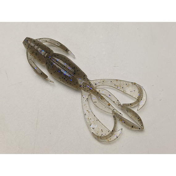 Силікон Keitech Crazy Flapper 2.4" (10 шт/уп),, колір: 440 electric shad, Довжина силікону: 2.4" (6.1 см), Колір силікону: 440 Electric Shad, фото , изображение 2