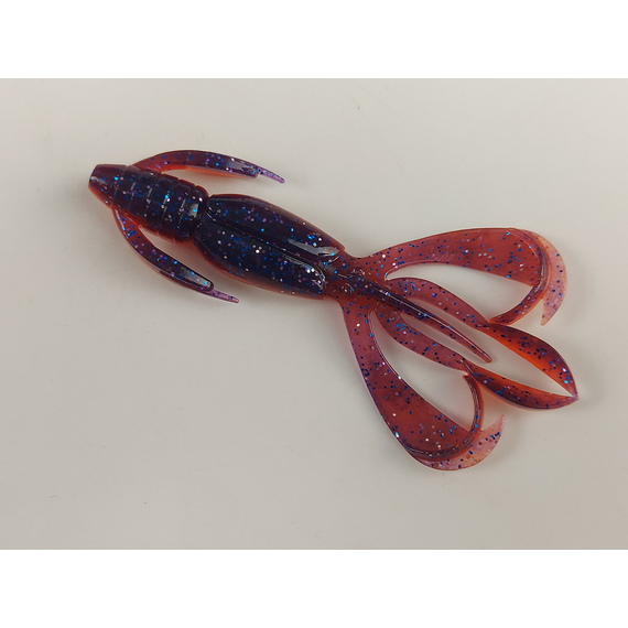 Силикон Keitech Crazy Flapper 2.4" (10 шт/уп), цвет: pal#09 violet fire, Длина силикона: 2.4" (6.1 см), Расцветка силикона: PAL#09 Violet Fire, фото , изображение 12