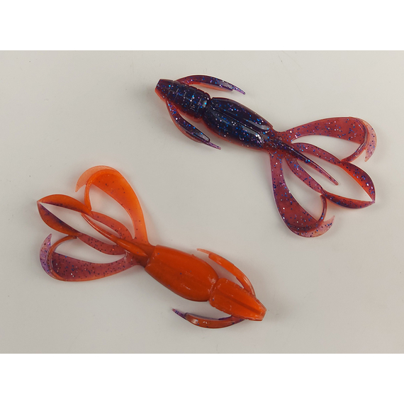 Силикон Keitech Crazy Flapper 2.4" (10 шт/уп), цвет: pal#09 violet fire, Длина силикона: 2.4" (6.1 см), Расцветка силикона: PAL#09 Violet Fire, фото , изображение 13