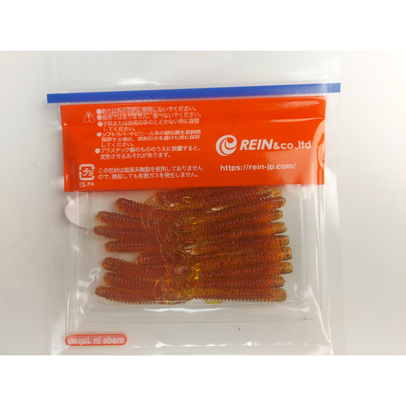 Reins G Tail Saturn Micro 2" 566 Motor Oil Red Flake (20 шт), Длина силикона: 2.0" (5,08 см), Расцветка силикона: 566 Motor Oil Red Flake, фото , изображение 4