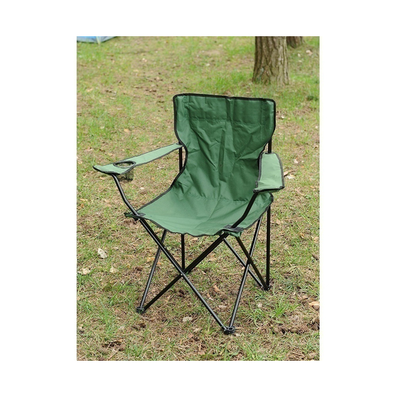 Стілець розкладний SKIF Outdoor Comfort. Колір: зелений, Колір: Зелений, Рекомендуєме навантаження: 100 кг, фото , изображение 4