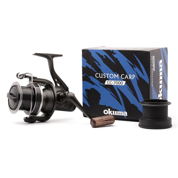Катушка Okuma Custom Carp CC 7000 Big Pit (подшип. 3+1). Карповая катушка Окума Кастом Карп, фото , изображение 7